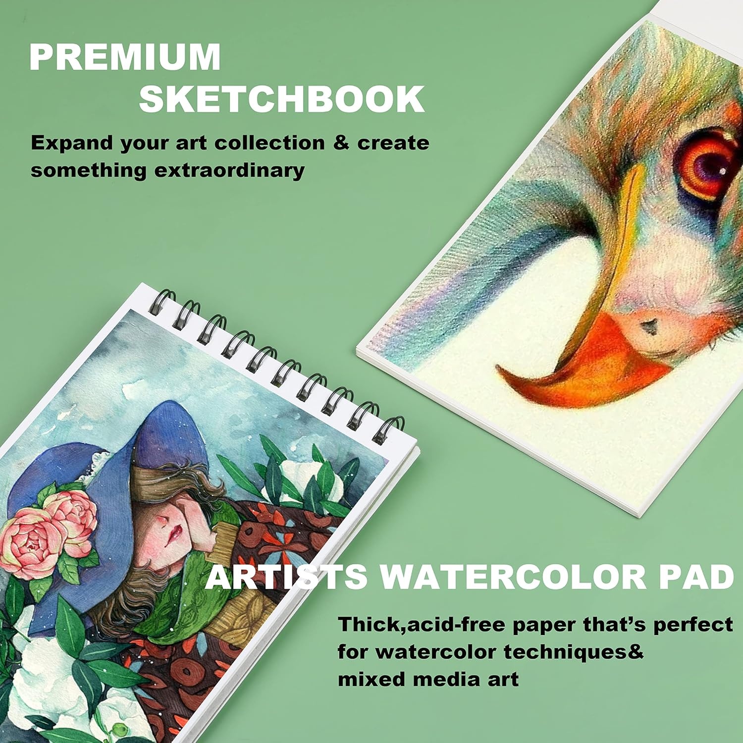 image:imageKALOUR 82 Pack Drawing Sketching Kit Pro Art Supplies with Sketchbook Include TutorialColored Graphite Charcoal WatercolorMetallic amp Pastel Pencils Drawing Set for Adults Teens Beginner76