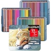 image:imageKALOUR 72 Piece Metallic Colored Pencils Soft Core with Vibrant ColorIdeal for Drawing Blending Sketching Shading Coloring for Adults Artists Beginners