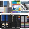 image:imageKALOUR 82 Pack Drawing Sketching Kit Pro Art Supplies with Sketchbook Include TutorialColored Graphite Charcoal WatercolorMetallic amp Pastel Pencils Drawing Set for Adults Teens Beginner76