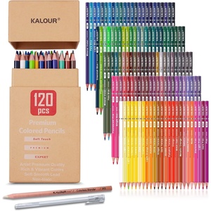 KALOUR 72 Count Colored Pencils for Adult Coloring Books, Soft Core,Ideal for Drawing Blending Shading,Color Pencils Set Gift for Adults Kids Beginners(120)