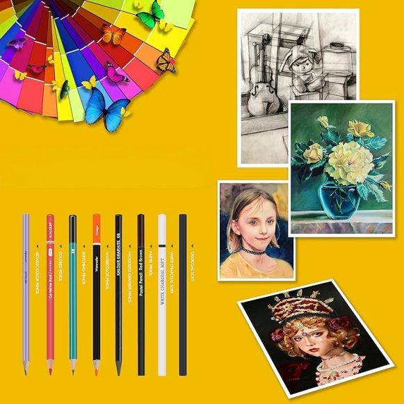 KALOUR watercolor pencils and ArtistSupplies